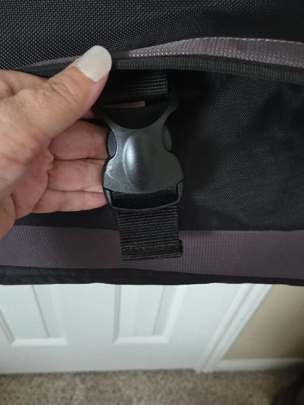 Targus Black Computer/ College Bag with Gray Trim